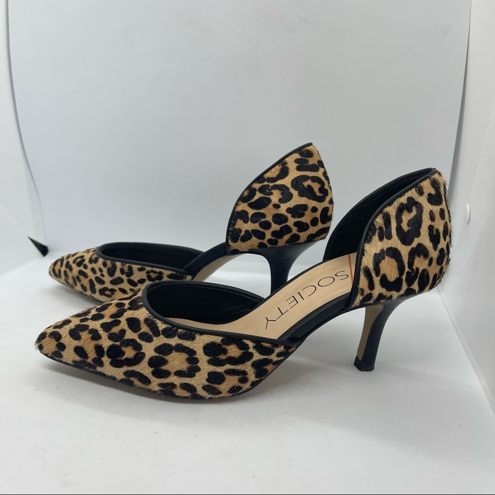 Sole Society D’Orsay Pumps Reymina Leopard Sz 5.5